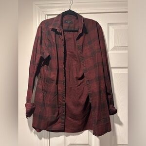 All Saints Res long sleeve button up